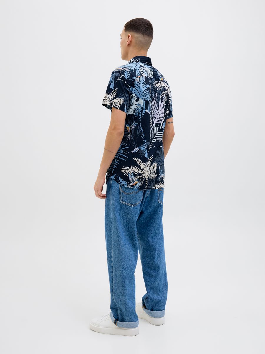 JJHAWAII AOP SHIRT SS LN
