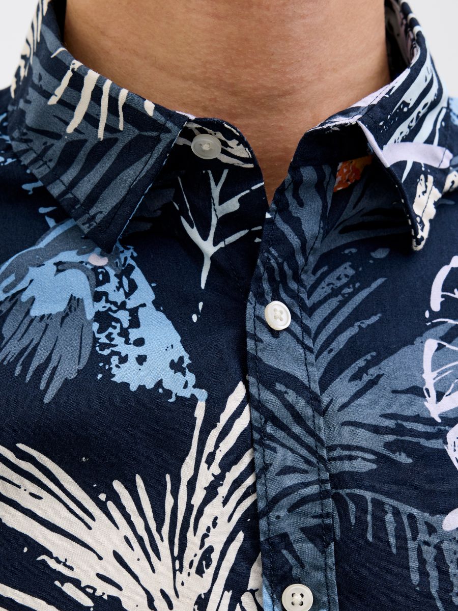 JJHAWAII AOP SHIRT SS LN