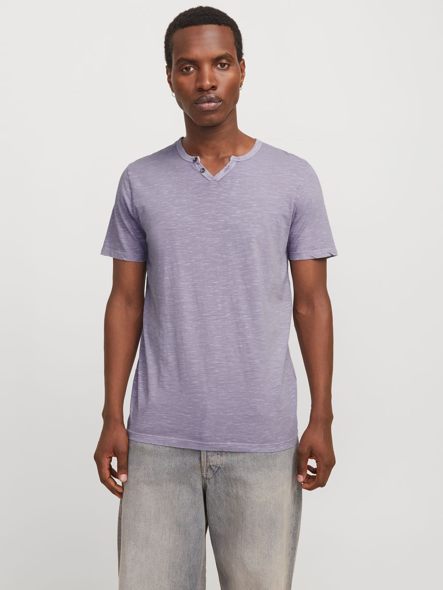 JJESPLIT NECK TEE SS NOOS