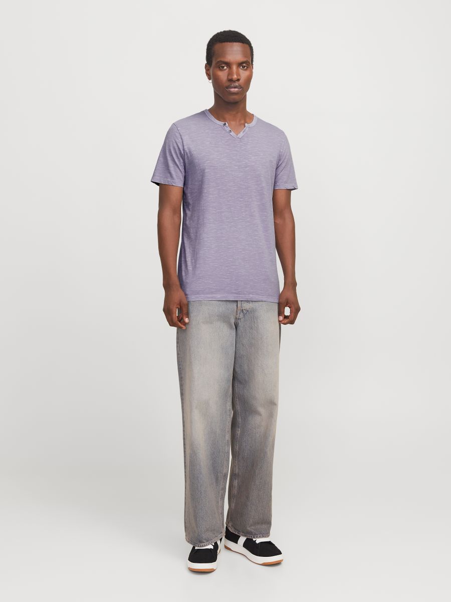JJESPLIT NECK TEE SS NOOS
