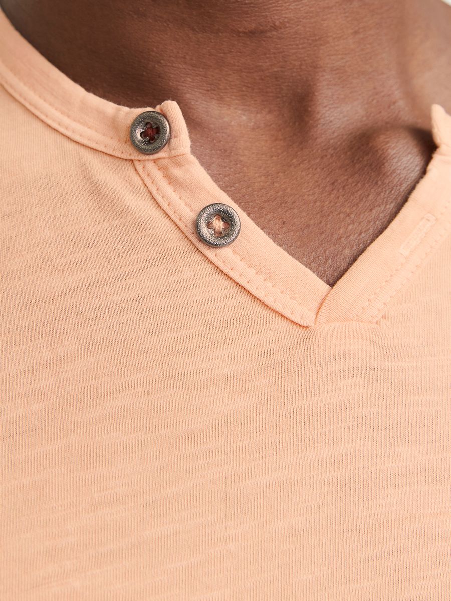 JJESPLIT NECK TEE SS NOOS