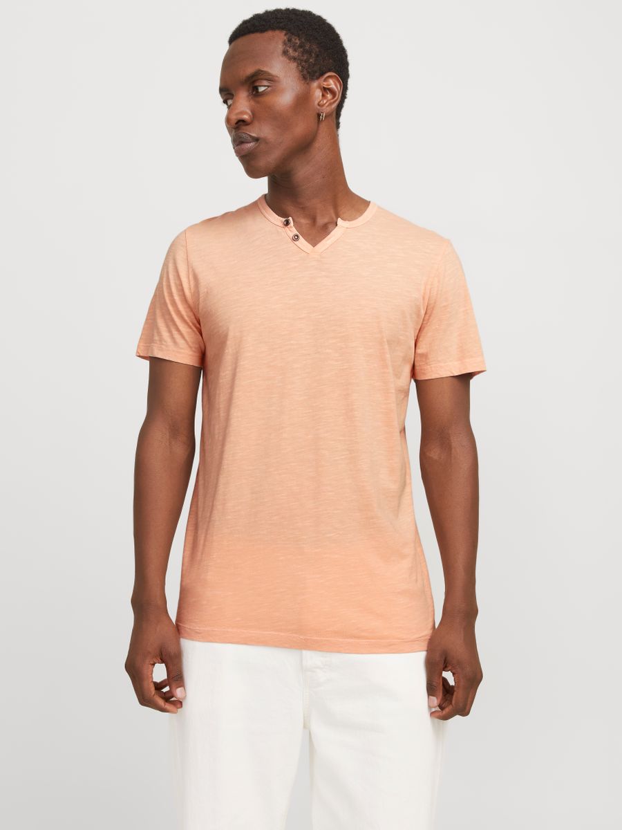 JJESPLIT NECK TEE SS NOOS