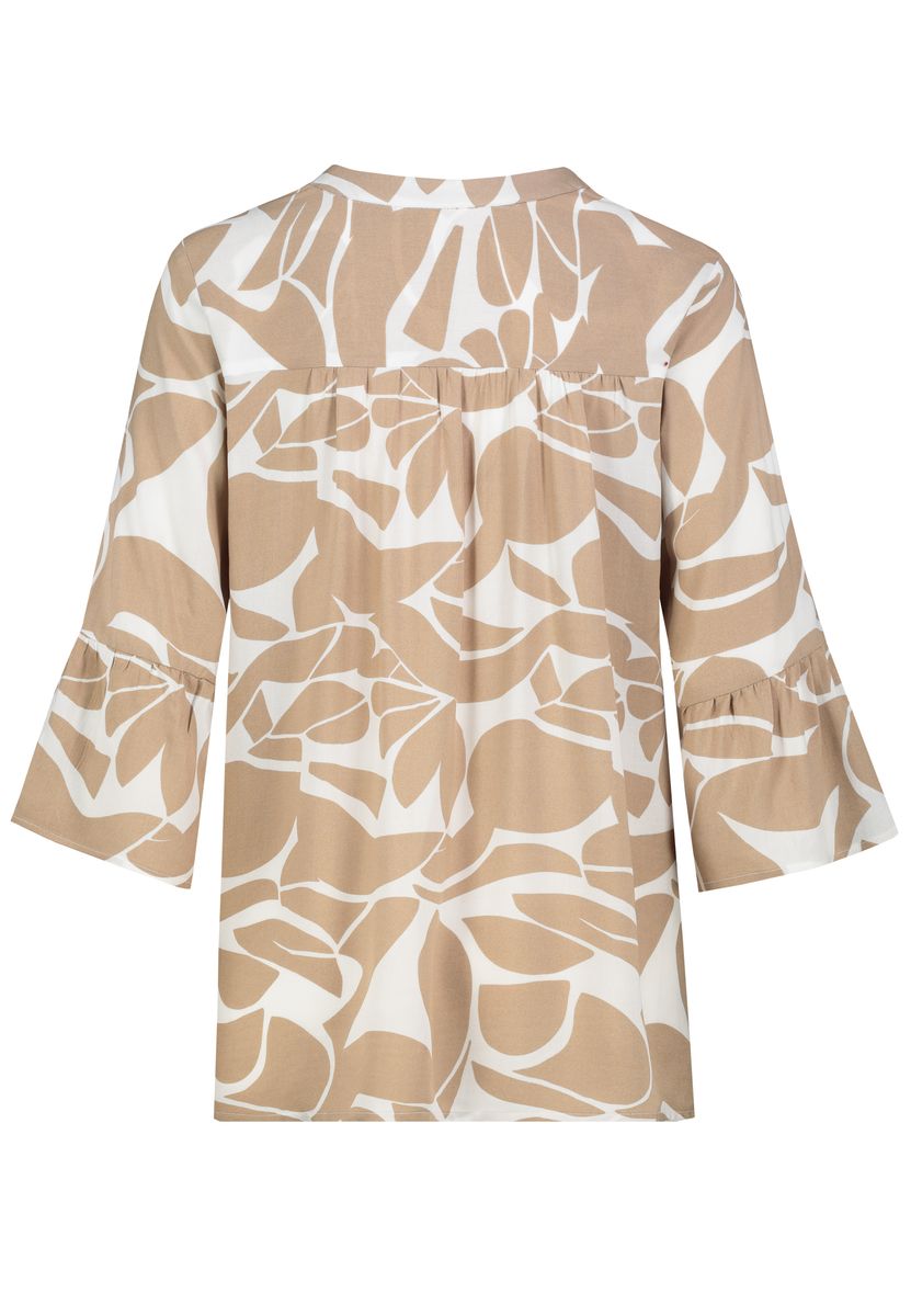 DOB Bluse, 3/4 Ärmel mit Volant,