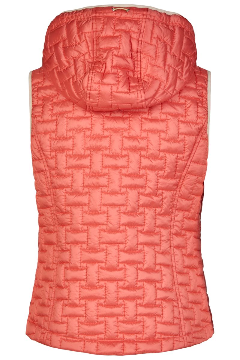 Steppweste mit Kapuze