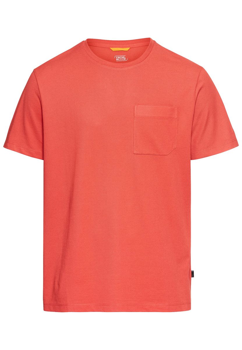 T-Shirt mit Brusttasche
