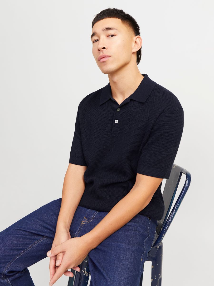 JPRCCCOOPER KNIT POLO SS SN