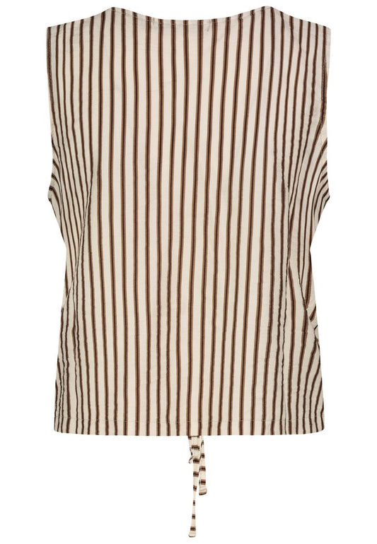 DOB Weste, allover printed