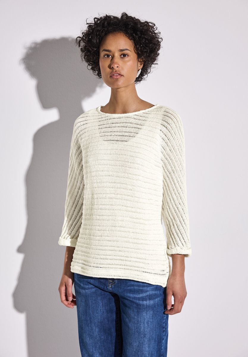 Strick-Look Shirt