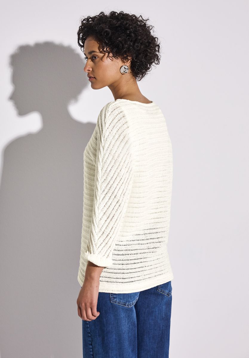 Strick-Look Shirt
