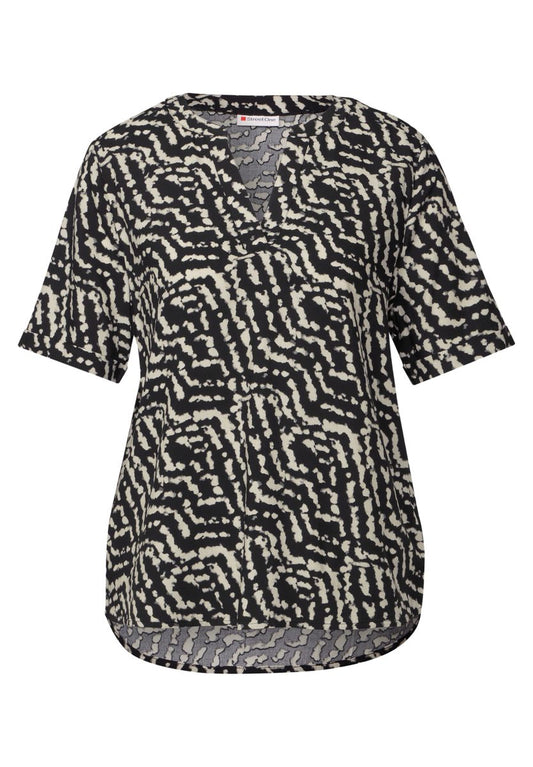 Bedruckte Bluse