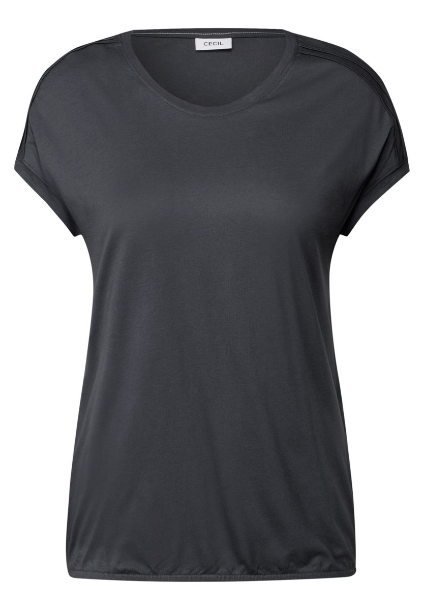 Shirt in Unifarbe