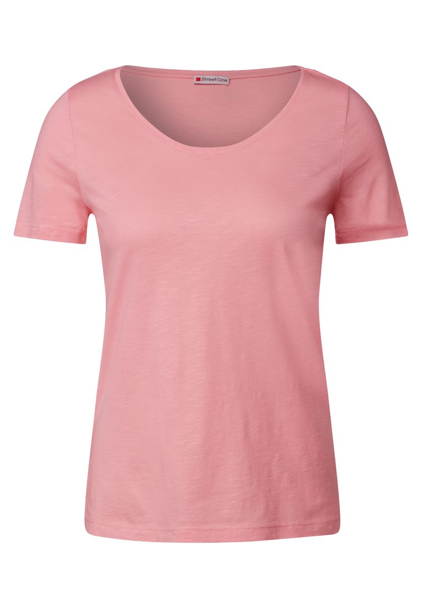 Basic T-Shirt in Unifarbe