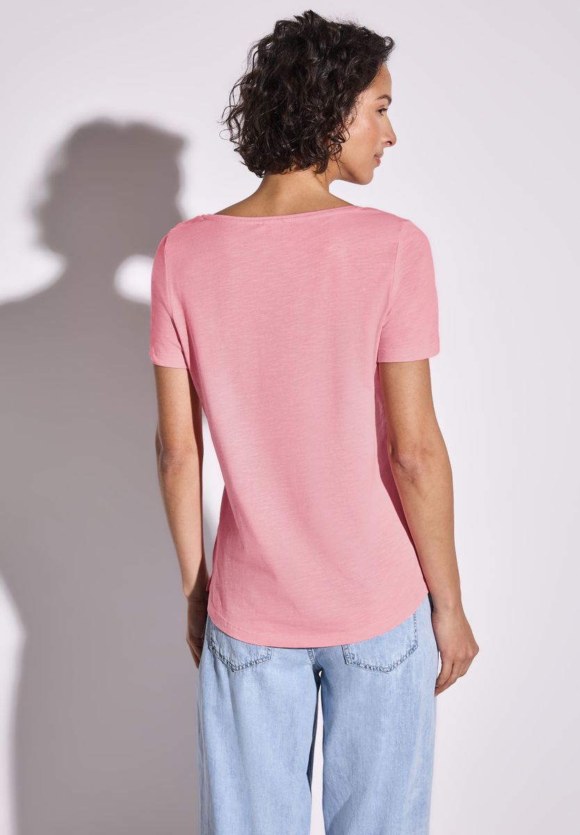 Basic T-Shirt in Unifarbe