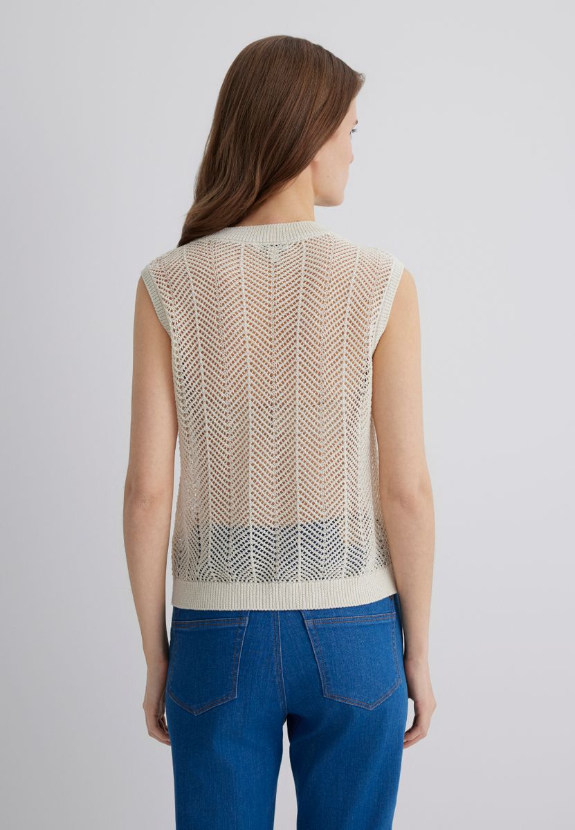 NONSLEEVE SWEATER