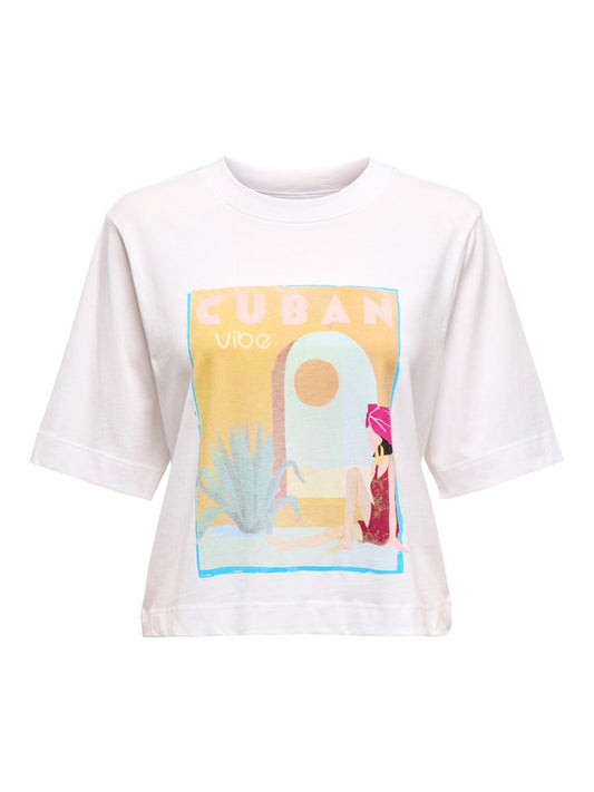 ONLVEGA LIFE S/S VIBE TOP BOX JRS