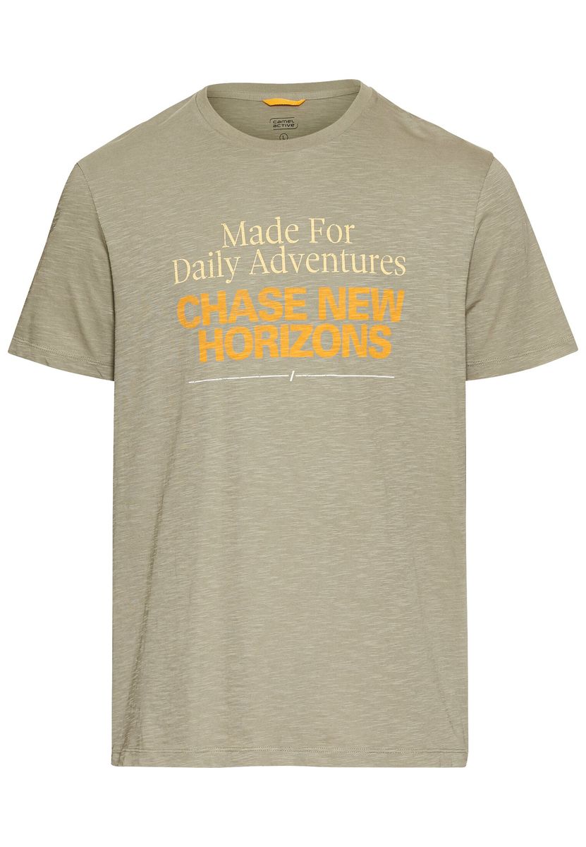 T-Shirt mit Print aus Organic Cotton