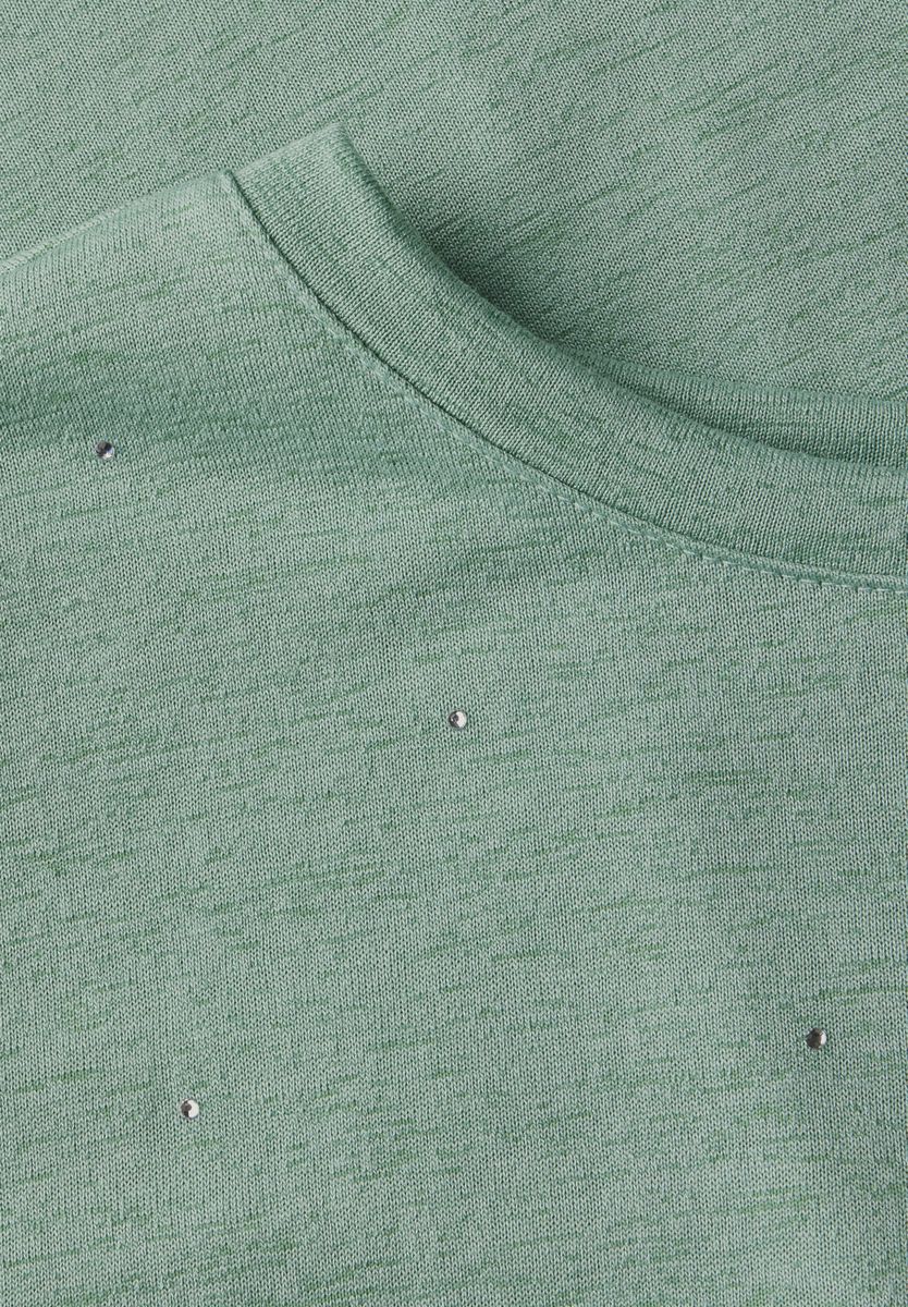 Shirt mit Dekosteinen