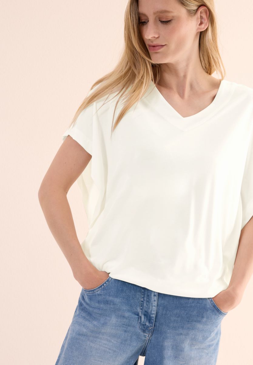 Lässiges V-Neck Shirt
