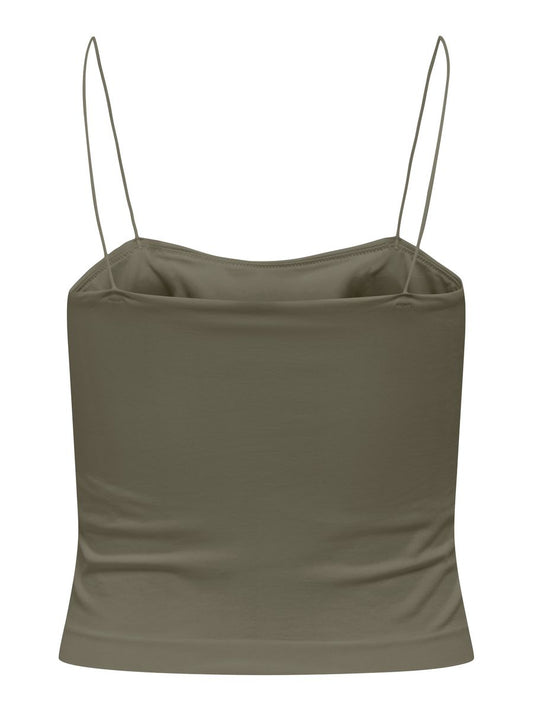 ONLBELLA SEAMLESS PADDED CROP TOP ACC