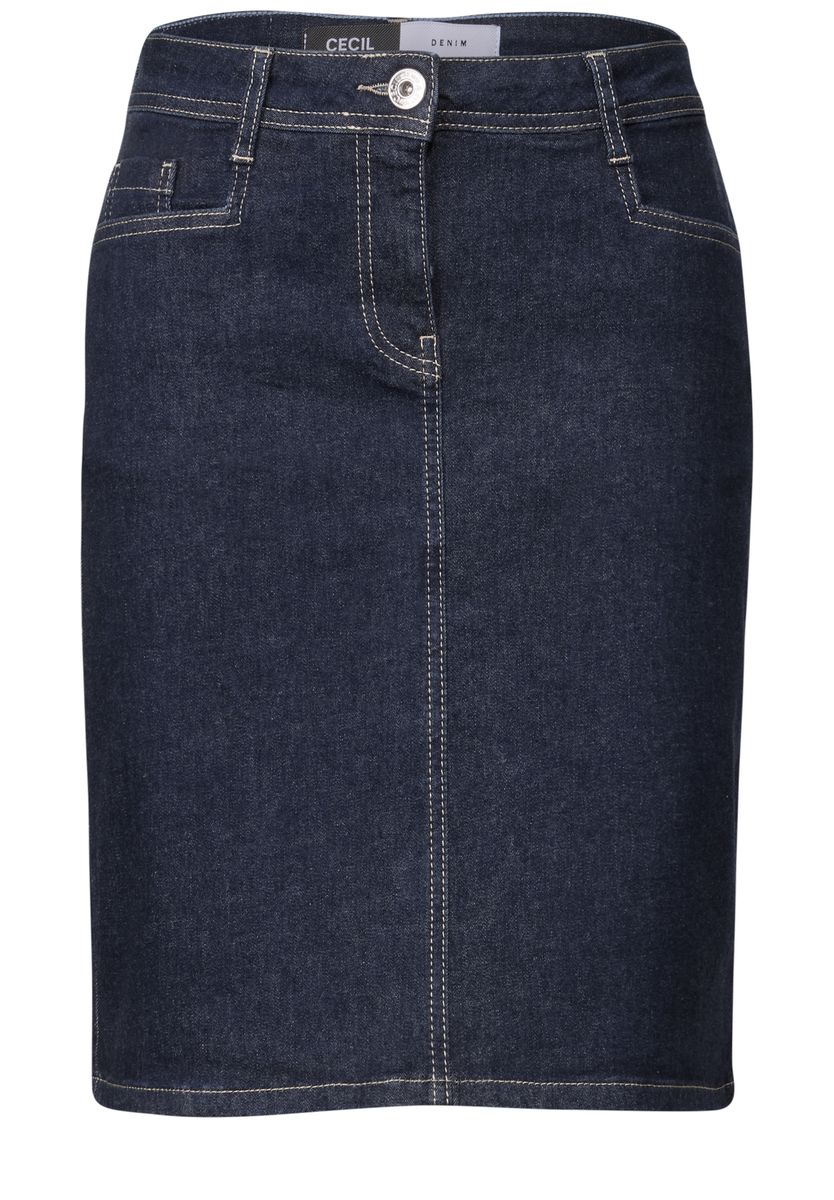 Jeansrock im Rinsed-Look