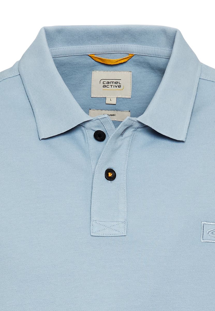 Kurzarm Poloshirt aus Baumwolle