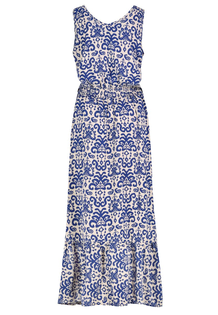 Kleid, maxi, breite Träger, v-Aussc
