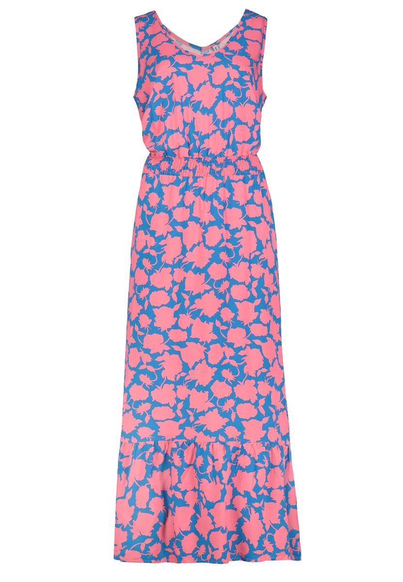 Kleid, maxi, breite Träger, v-Aussc