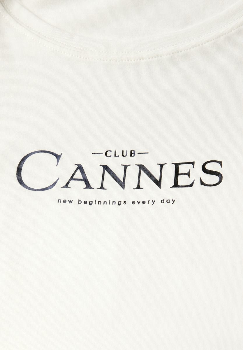 Shirt mit Folien-Wording