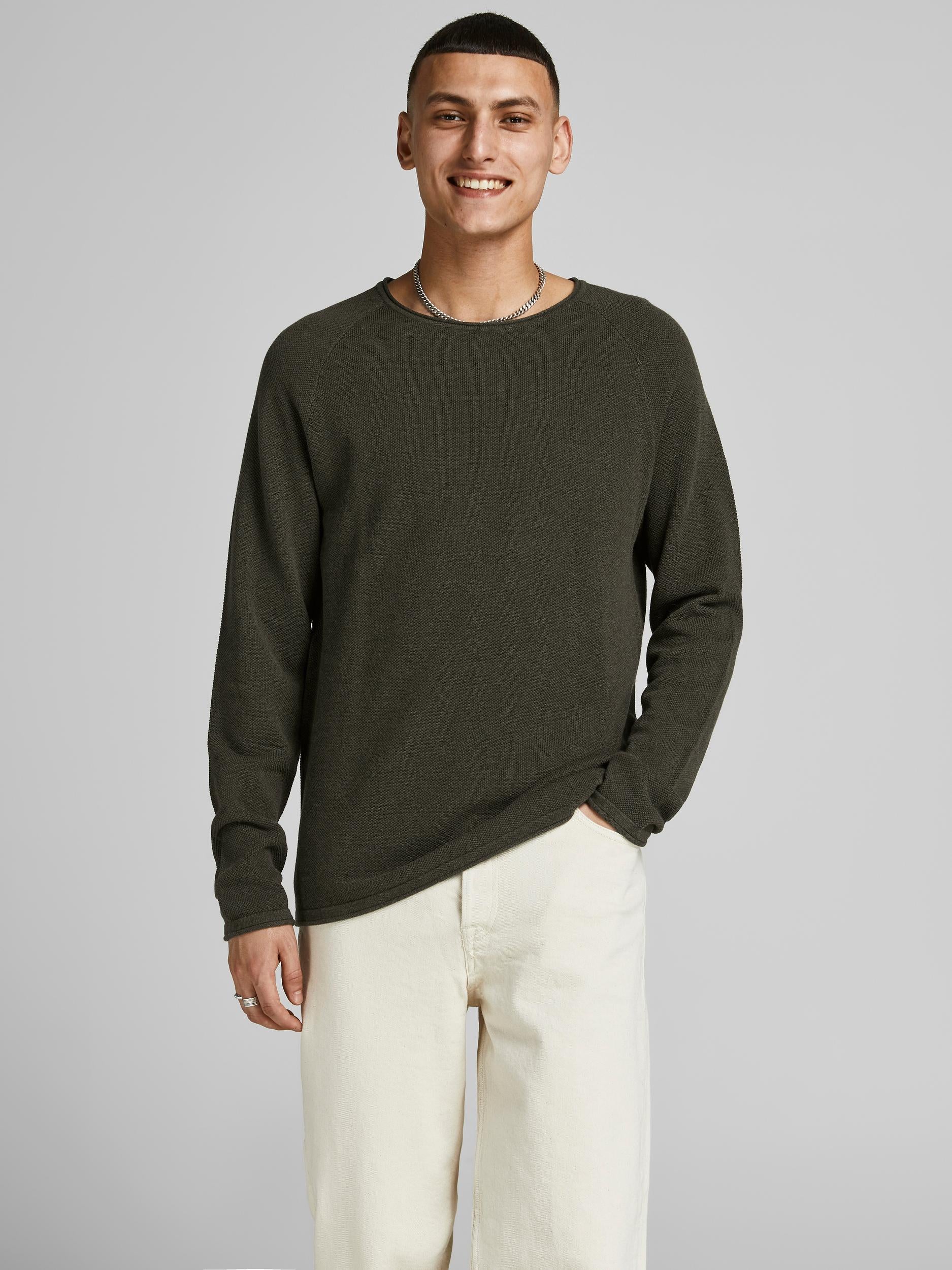 JJEHILL KNIT CREW NECK NOOS