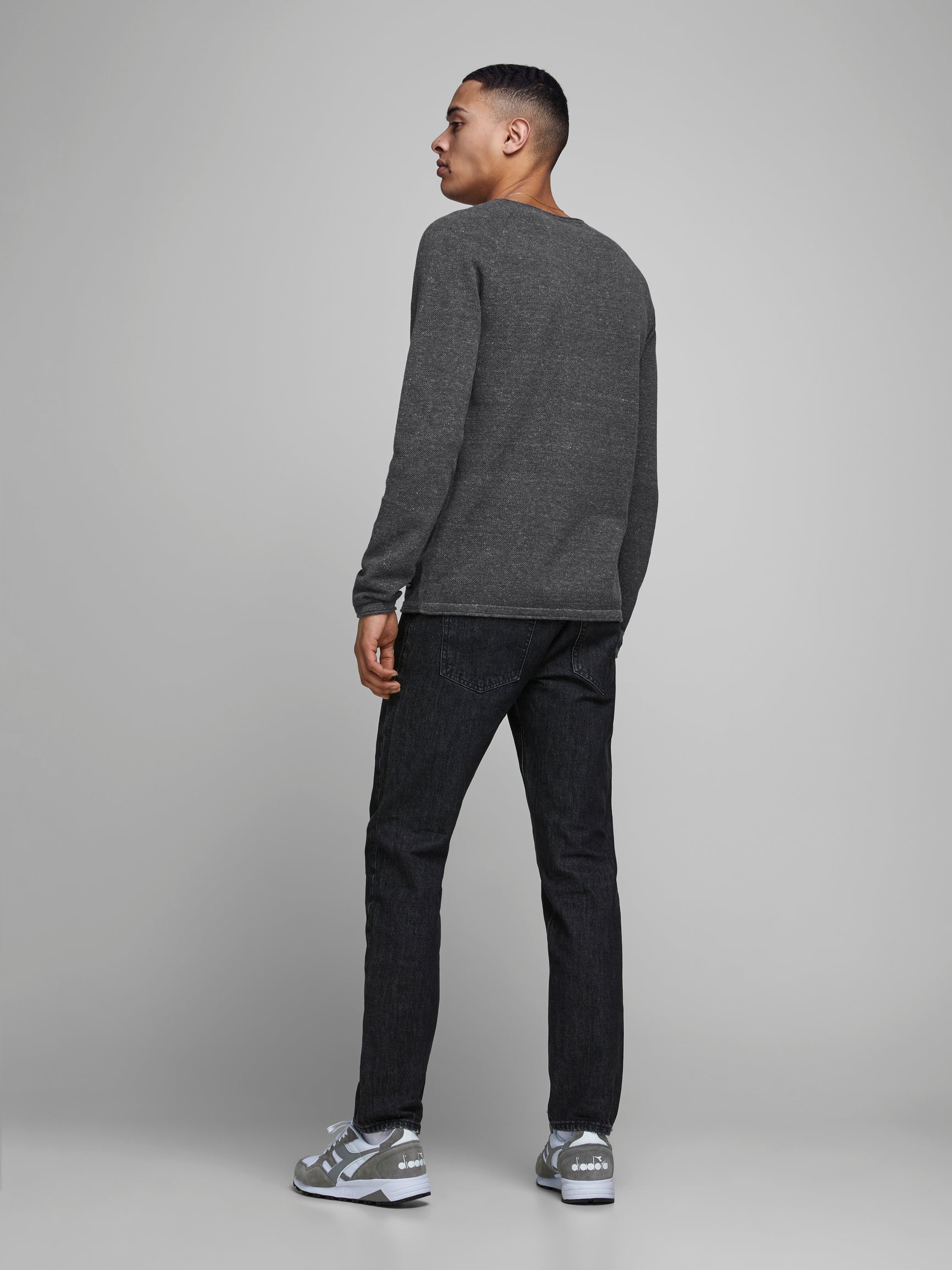 JJEHILL KNIT CREW NECK NOOS