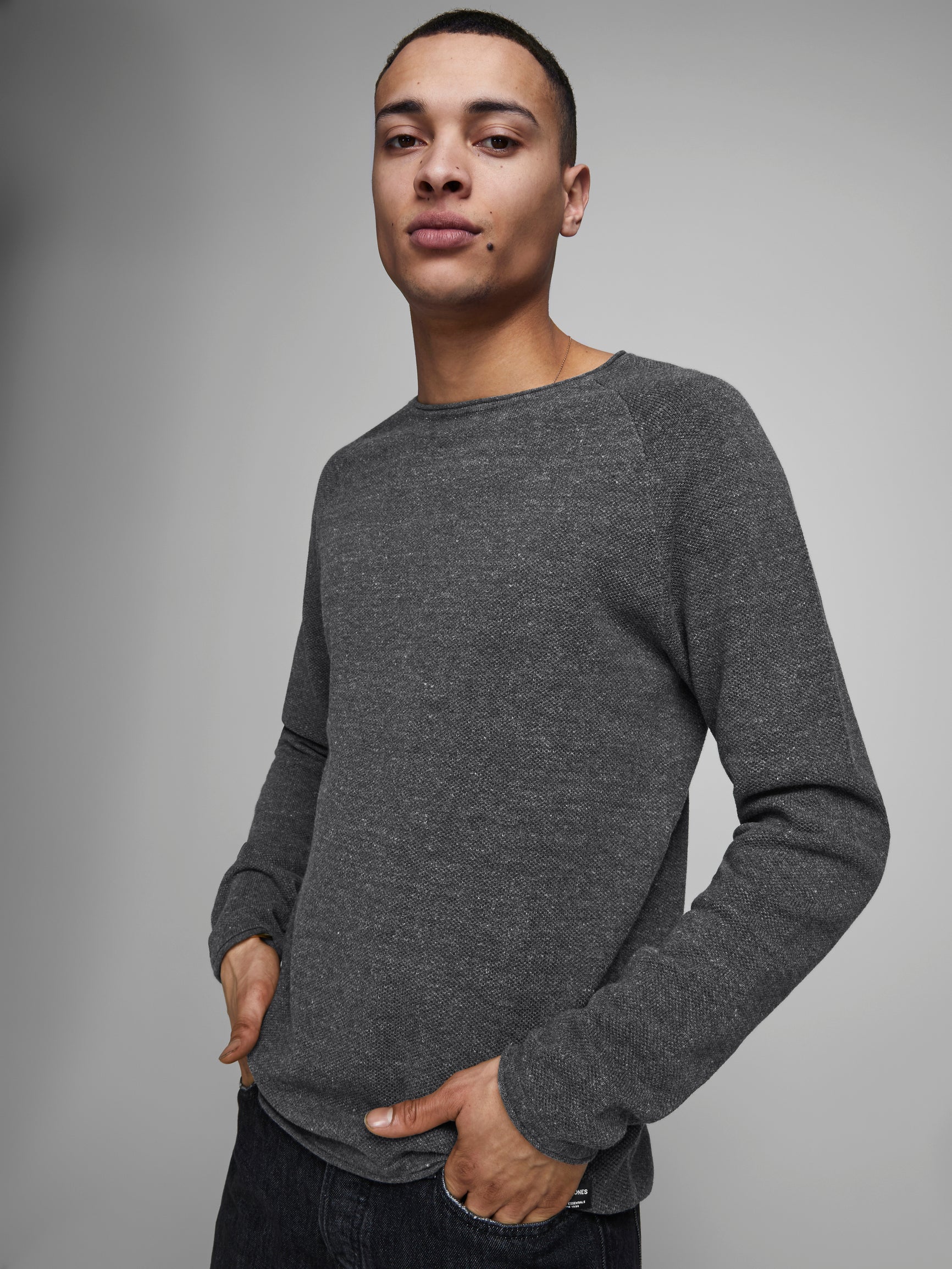 JJEHILL KNIT CREW NECK NOOS