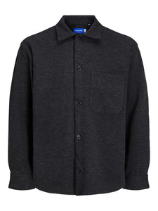 JORZAC MELANGE OVERSHIRT LS