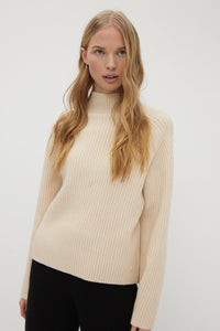 Turtleneck, knitted