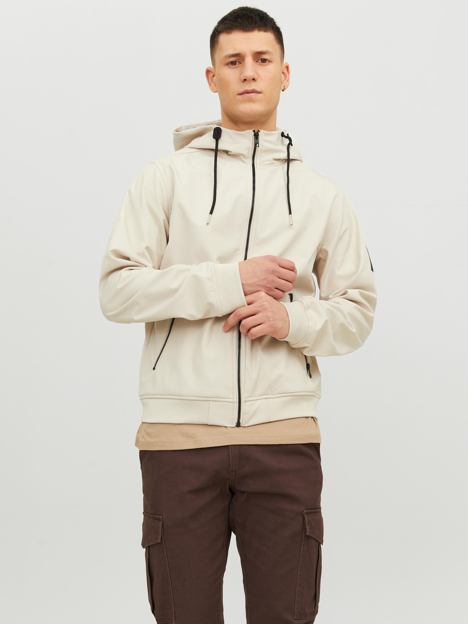 JJEBASIC SOFTSHELL HOOD NOOS