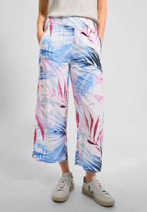 Casual Fit Hose mit Print