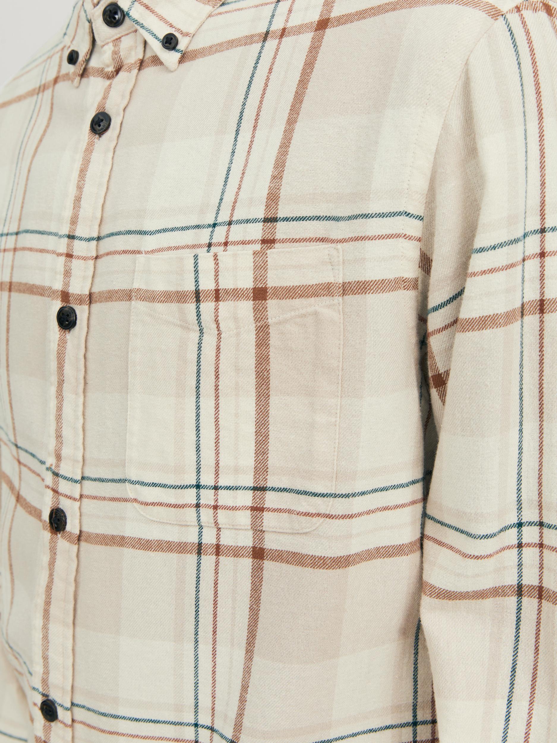 JPRBLUBROOK CHECK TWILL SHIRT L/S