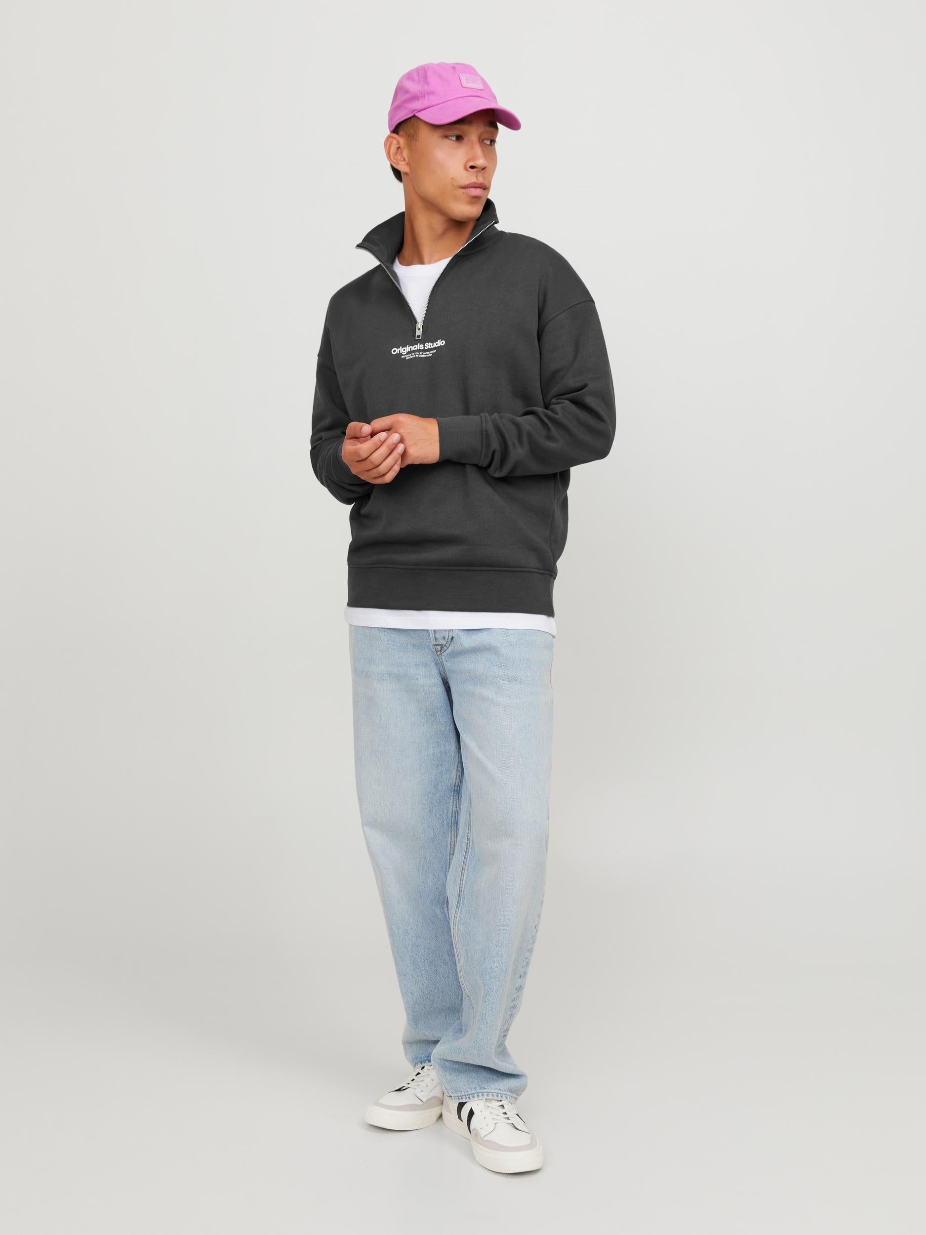 JORVESTERBRO SWEAT QUARTER ZIP HN NOOS