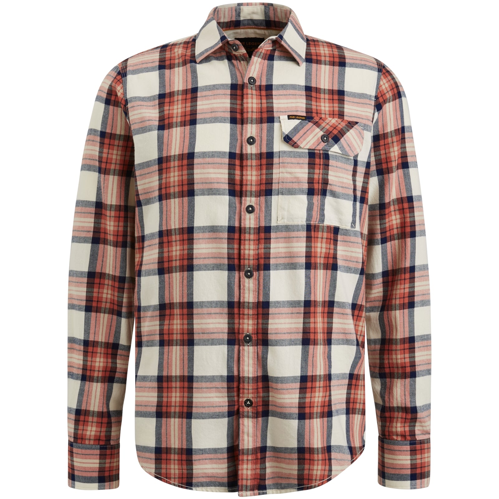 Long Sleeve Shirt Ctn Twill Check