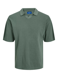 JOR LINEN BLEND KNIT POLO