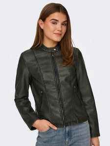 ONLELLAMELISA FAUX LEATHER JACKET CC OTW