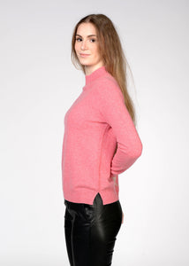 Pullover, Stehbund, 1/1-Arm