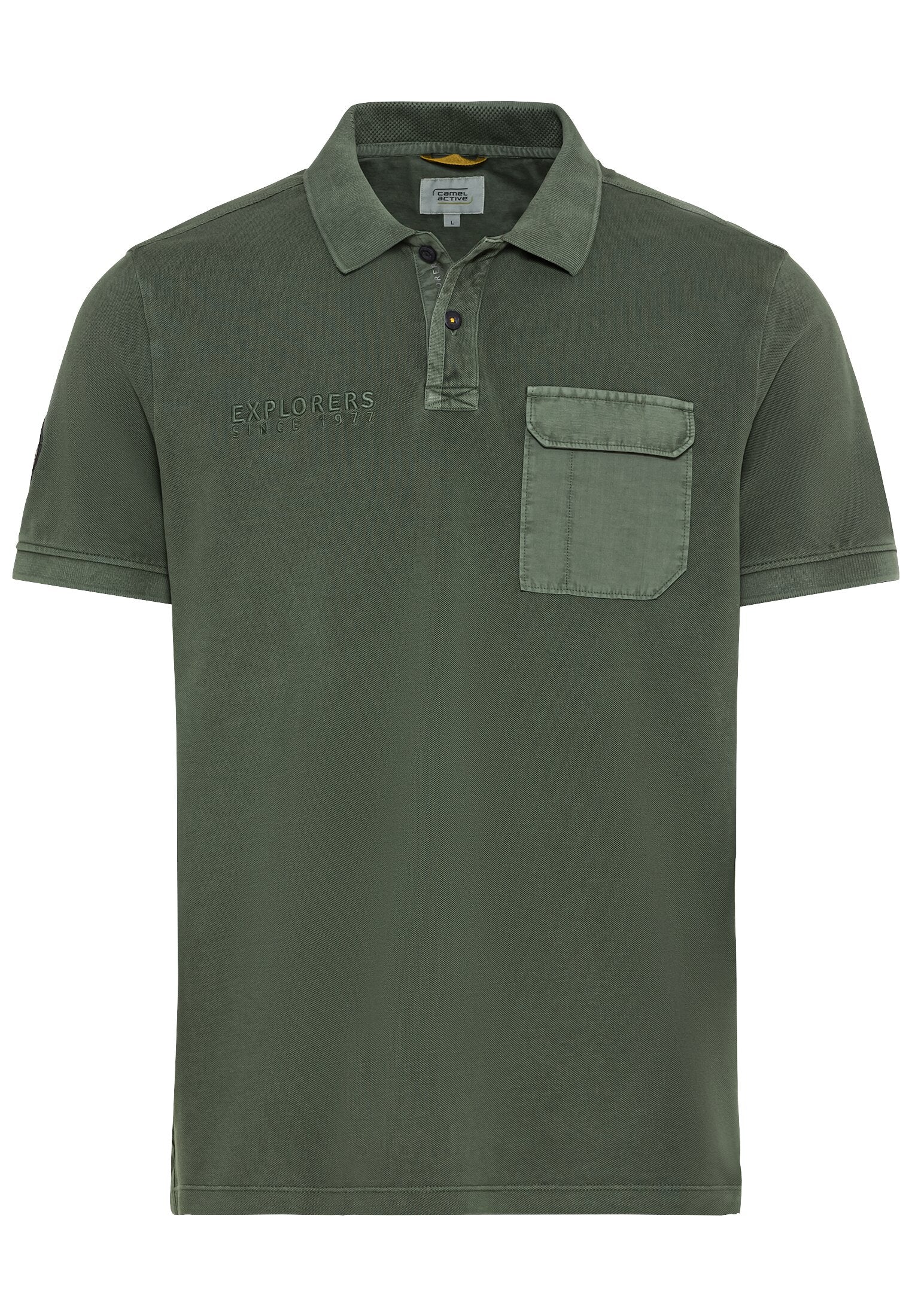 Piqué Poloshirt aus zertifiziertem Organic Cotton