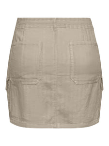 ONLMALFY-CARO LINEN SHORT SKIRT PNT