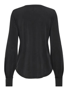 ONLFREE LIFE L/S MOD.V-NECK CUFF TOP JRS