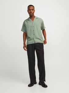 JPRCCAARON TENCEL RESORT SHIRT S/S LN