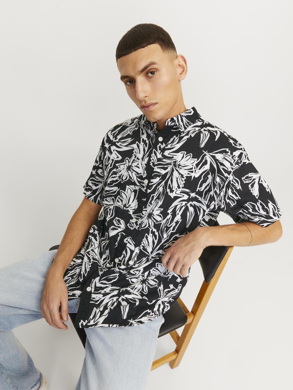 JORLAFAYETTE AOP SHIRT SS LN