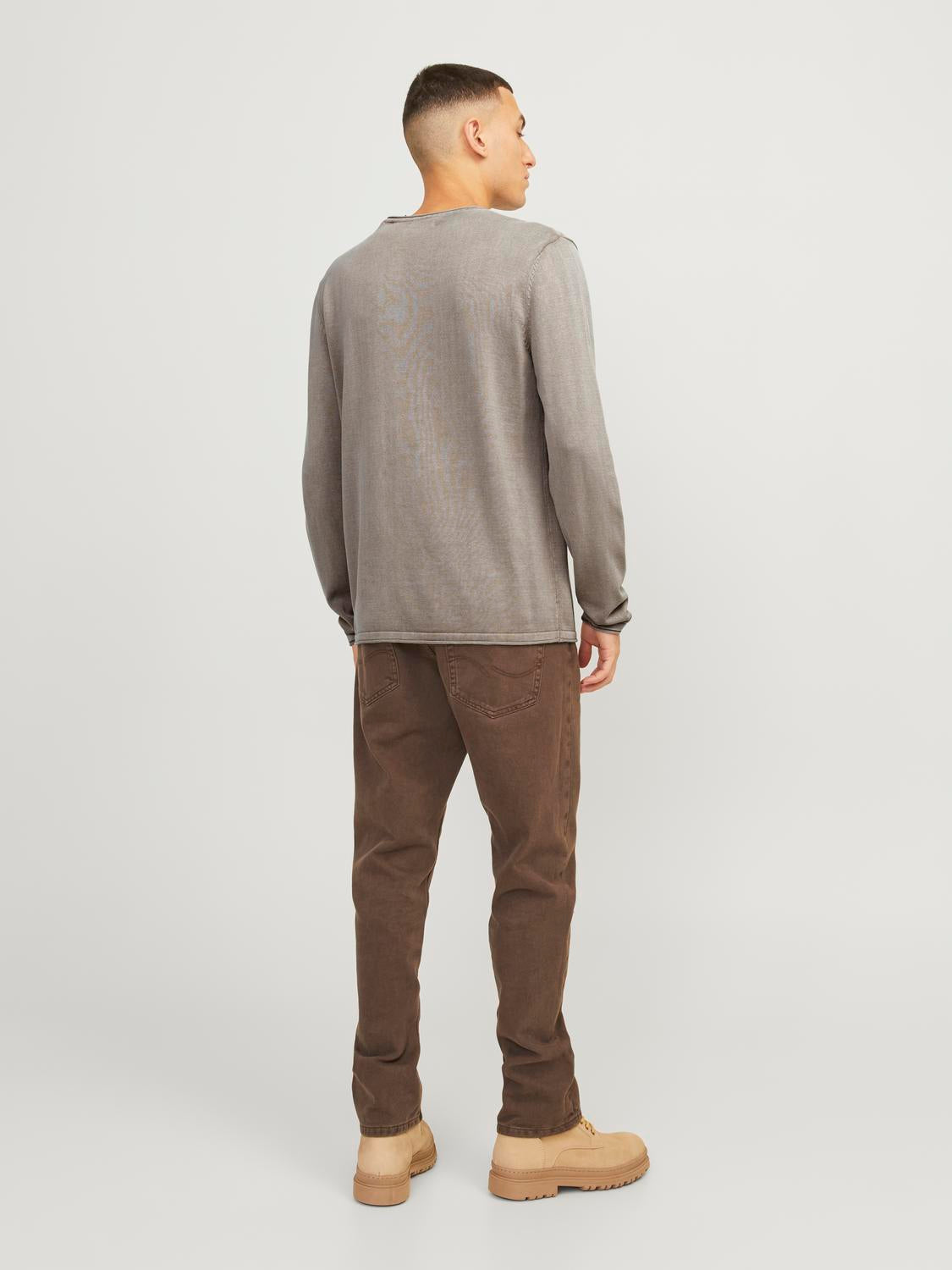 JJELEO KNIT CREW NECK NOOS