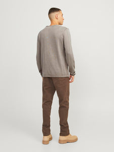 JJELEO KNIT CREW NECK NOOS