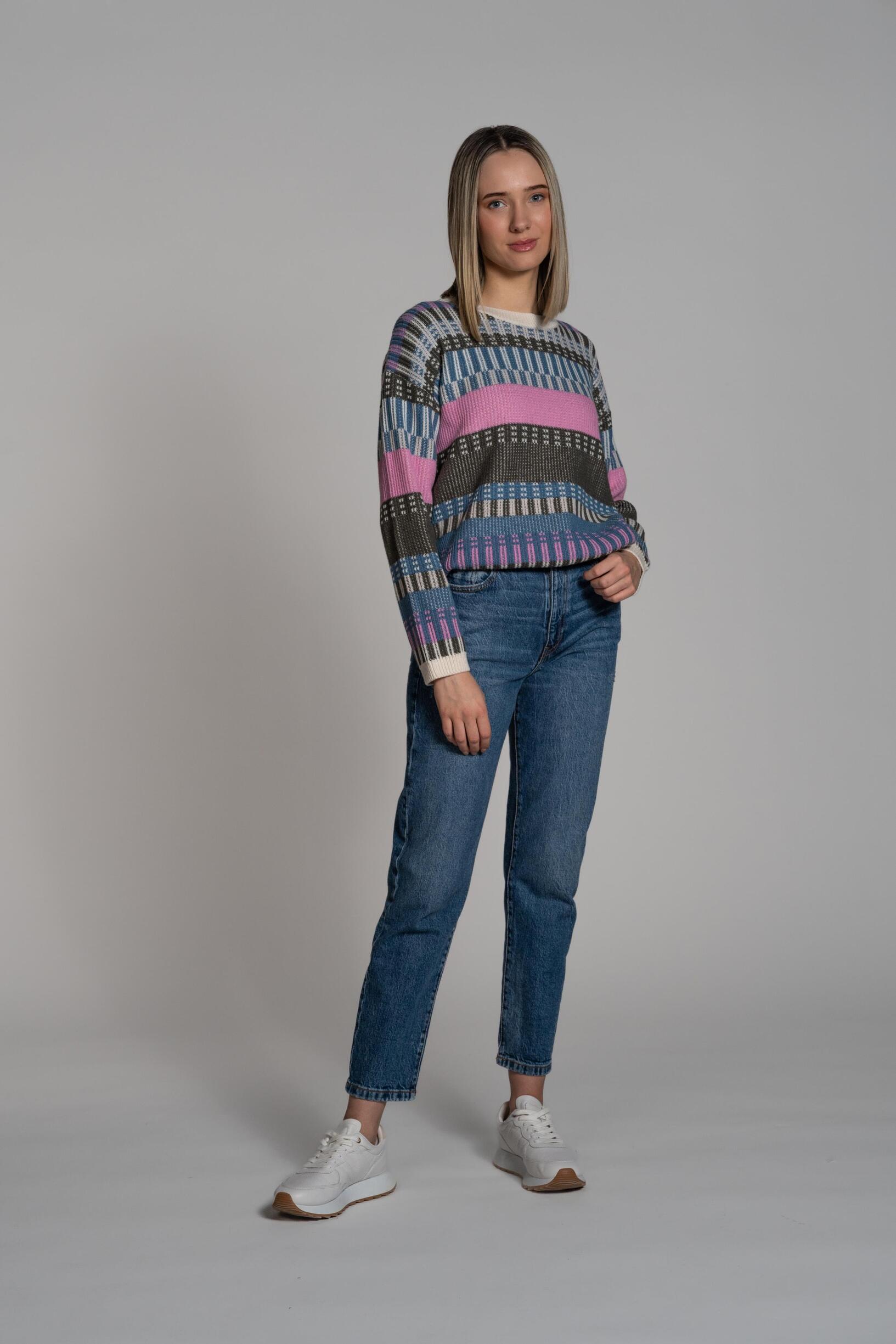 Multicolor Sweater knitted