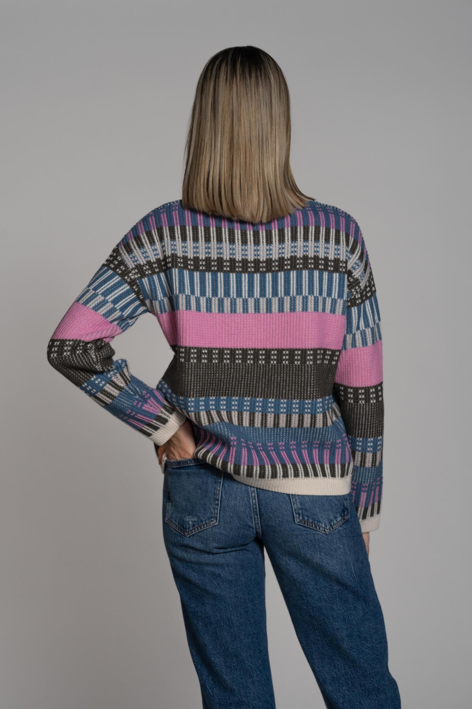 Multicolor Sweater knitted